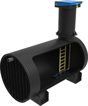 Блочная насосная станция с погружными насосами - Водпромтех