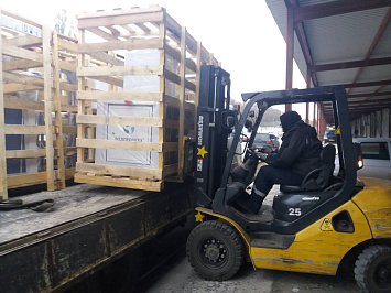 Отгрузка продукции в г. Симферополь Республики Крым